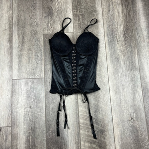 Seven Til’ Midnight‎ Black Lace Corset